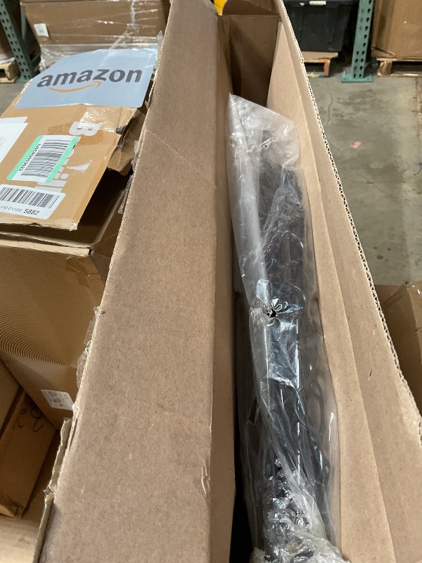 Photo 1 of **FOR PARTS ONLY / HANDLE EXTREMELY DAMAGED *** High Strength Large Landing Net - Fishing Net with Long Telescoping Handle and Soft Rubber Netting, Dip Net for Fishing, Ideal for Boat, Pier, River Angling (L - Full Rubber Netting)