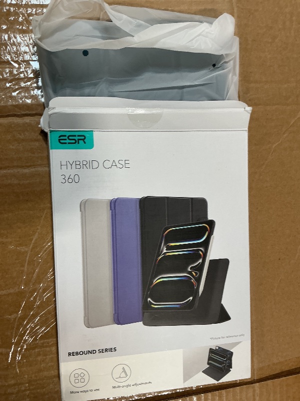Photo 1 of **MODEL MAY DIFFER*** ESR for iPad Air 11 Inch Case M4/M3/M2 (2026/2025/2024), iPad Air 5th/4th Gen Case (2022/2020) 10.9 Inch with Pencil Holder, Removable Magnetic Cover, Vertical Stand, Rebound 360 Series, Green