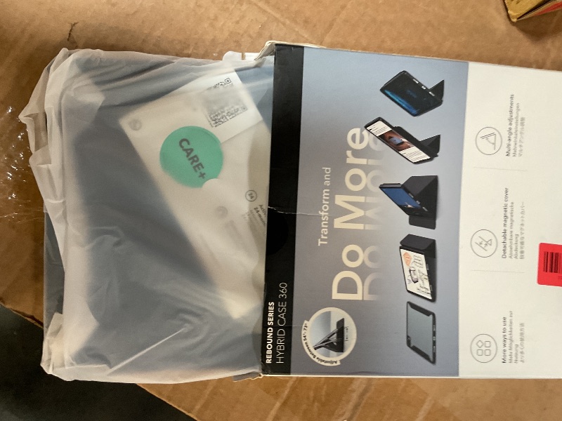 Photo 1 of **MODEL MAY DIFFER / COLOR BLUE*** ESR for iPad Air 13 Inch Case M4/M3/M2 (2026/2025/2024) with Pencil Holder, Removable Magnetic Cover, Vertical Stand, Fully Supports Pencil Pro and Pencil(USB-C), Rebound 360 Series, Black