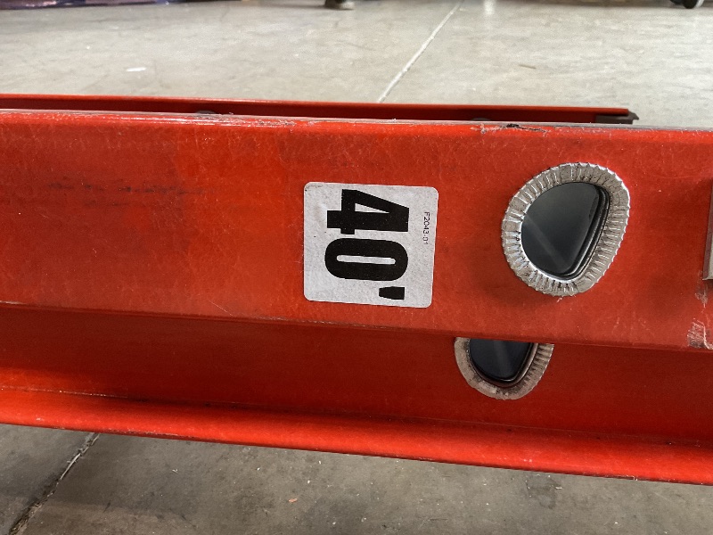 Photo 1 of *** MINOR DAMAGE/USED***Louisville Ladder 40-foot Fiberglass Extension Ladder, 300-Pound Load Capacity, Type IA, FE3240