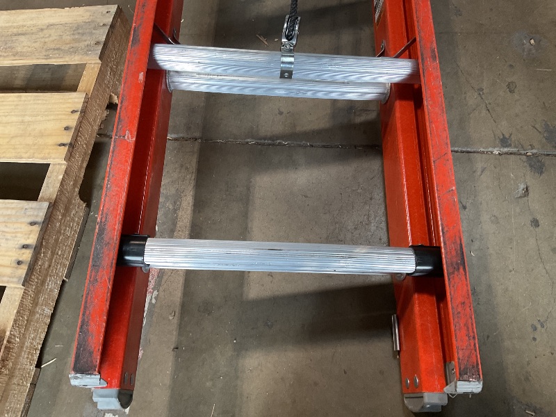 Photo 1 of *** MINOR DAMAGE/USED***Louisville Ladder 40-foot Fiberglass Extension Ladder, 300-Pound Load Capacity, Type IA, FE3240
