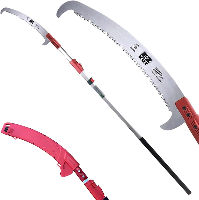 Photo 1 of *** POLE ONLY***EZ Kut Professional Pole Saw 20’ Extendable - Manual Pole Saw for Tree Trimming. Branch Cutter with Double Hook for Branch Removal - Best Tree Pruner. Tree trimmer pole saw. Since 1988