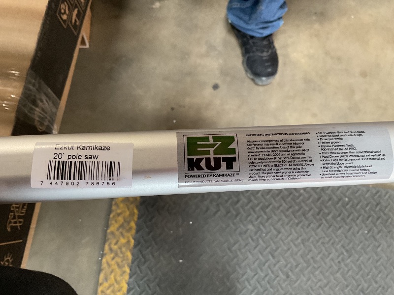 Photo 1 of *** POLE ONLY***EZ Kut Professional Pole Saw 20’ Extendable - Manual Pole Saw for Tree Trimming. Branch Cutter with Double Hook for Branch Removal - Best Tree Pruner. Tree trimmer pole saw. Since 1988