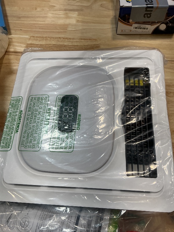 View 2 of ***MISSING PARTS***BSEED Bathroom Exhaust Fan with Bluetooth Speaker & Heater, 1800W Dual-Heat, 230 CFM, 3CCT+5-Color RGB Light, Negative Ion, Wall Control