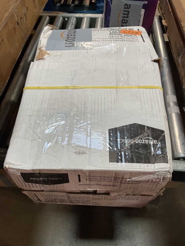 Photo 1 of ***8 REAMS ONLY***Amazon Basics Multipurpose Copy Printer Paper, 8.5 x 11 Inches, 20 lb, 96 Bright, White, 10 Ream (5,000 Sheets)