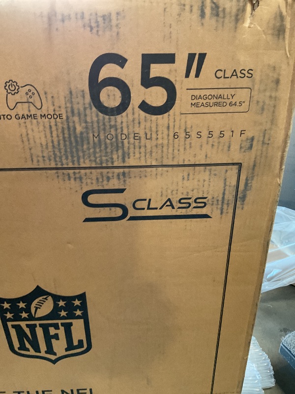 Photo 1 of ****NON-REFUNDABLE/ FOR PARTS ONLY CANNOT BE SETUP NO IN A BOX**** TCL 65-Inch Class S5 UHD 4K LED Smart TV with Fire TV (65S551F, 2024), Dolby Vision, HDR PRO+, Atmos, Alexa Built-in, Apple AirPlay 2, Streaming Television
