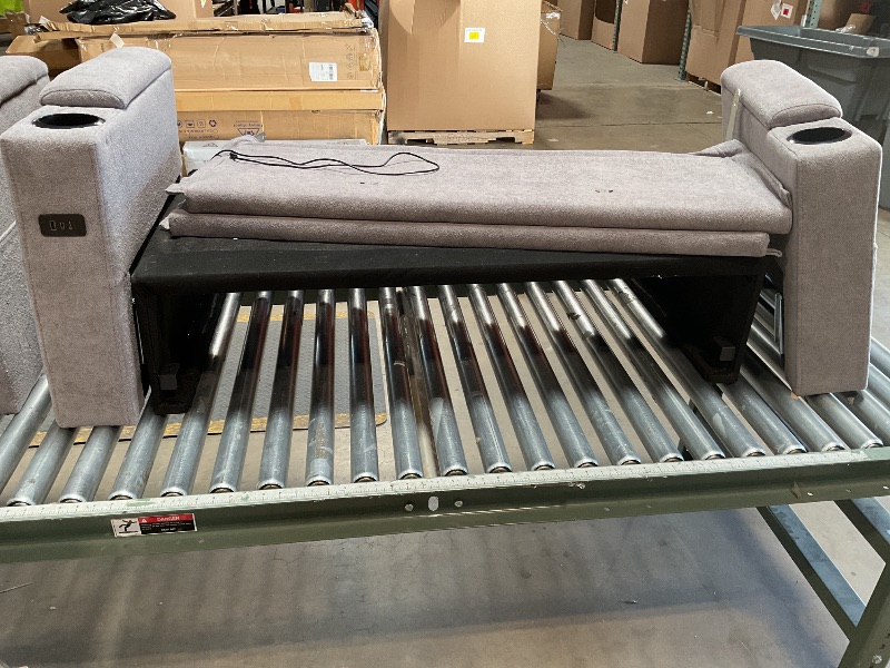 Photo 1 of *** STOCK PHOTO ONLY/USED/GRAY COUCH/MISSING PARTS AND HARDWARE/MINOR DAMAGE***