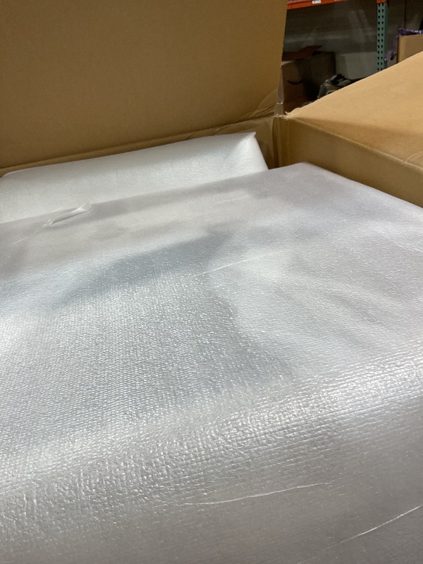 Photo 1 of ***PARTIAL SET/ ONLY 2 CHAIRS*** KISLOT Upholstered Dining Chairs Modern Sidechair Performance Fabric High Back Armlesschair for Diningroom Kitchen,White,Set of 4(2 Box)