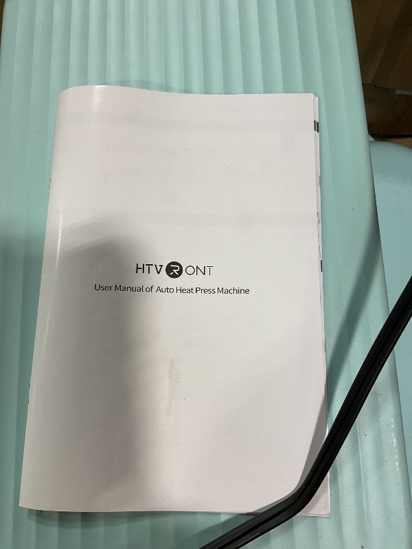 Photo 1 of ***USED/ MAJOR DAMAGE***HTVRONT Auto Heat Press Machine for T Shirts - Heat Press 15x15 with Auto Release - Heats Up Fast & Heat Evenly, Professional Machines for HTV, Sublimation, Heat Transfer Projects