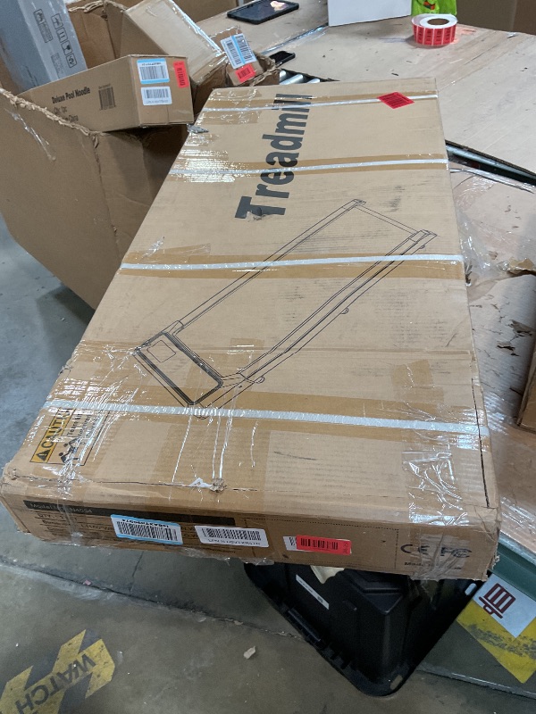 Photo 1 of ***USED***Small Standing Desk Adjustable Height, Mobile Stand Up Desk with Wheels, 32 Inch Portable Rolling Desks Conference Room Tables for Walking Pad Treadmill Wood Rustic