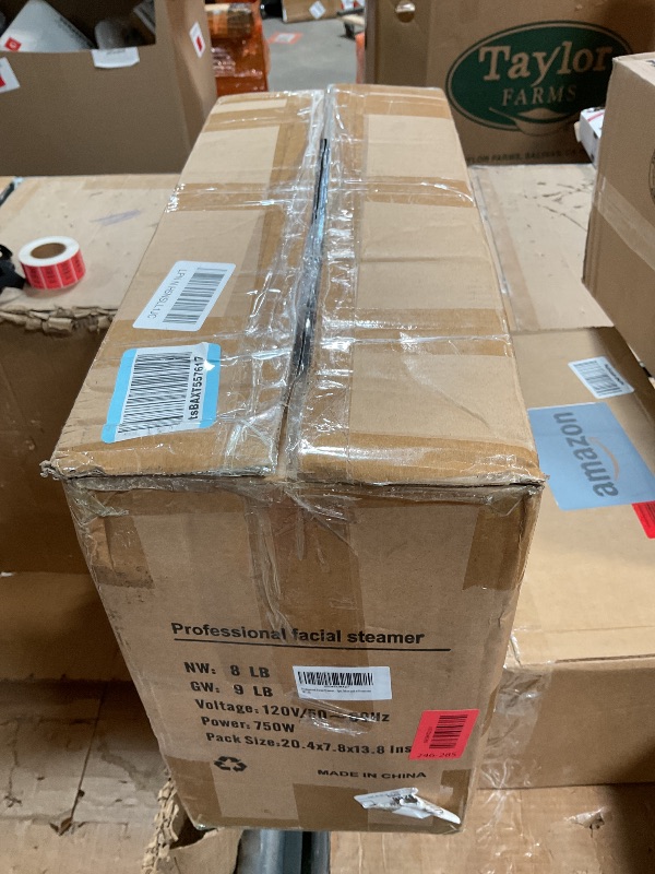 Photo 1 of ***FOR PARTS/ MISSING ASSEMBLY PIECES*** Professional Facial Steamer, 2 in 1 Face Steamer with Cold & Hot Mist, Facial Steamer with Timer Function, Stand Face Steamer Adjustable Height for Spa, Salon and at Home use