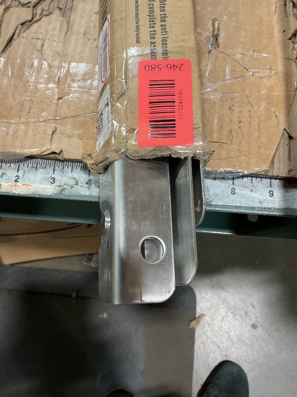 Photo 1 of **POSSIBLY FOR PARTS/ MISSING ASSEMBLY PIECES*** Mini Split Wall Mounting Bracket for 9000-36000 BTU Condenser, POIUNA Stainless Steel Ductless Mini Split Bracket up to 620 lbs for Air Conditioner Heat Pump Systems HVAC, Compressor