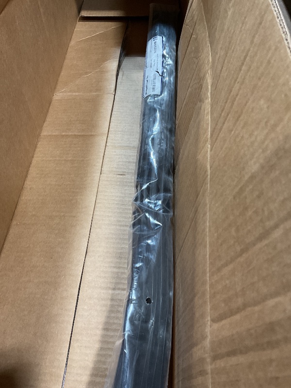 Photo 1 of ***HAS DAMAGE BENT** Barzen Vinyl Replacement Under Door Seal, Door Bottom with Fins for Exterior Doors, Weather Stripping Door Seal - 36 inches