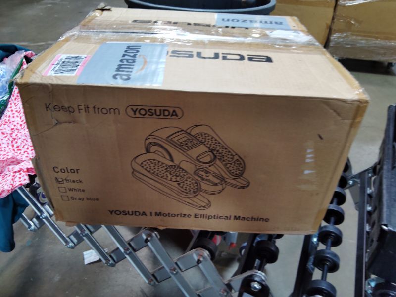 Photo 1 of **MISSING POWER (CHARGING) CORD*** YOSUDA Under Desk Elliptical Electric, Elliptical Machine for Seniors,Fully Assembled Seated Pedal Exerciser with Remote Control with Free Footstraps & 10 Adjustable Speeds