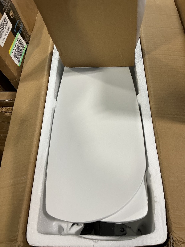 Photo 1 of **BROKEN PIECES** PARTS ONLY** Livory 52” Wood Smart Flush Mount Ceiling Fans with Lights and Remote,Quiet DC Motor,Outdoor Indoor Ultra Low Profile Ceiling Fan works with Alexa WIFI APP,Modern White Ceiling Fan for Bedroom Patio