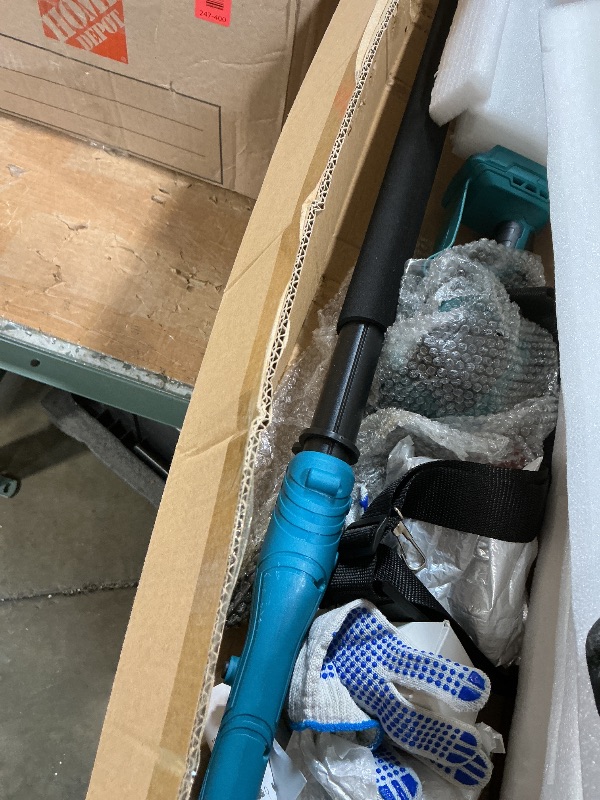 Photo 1 of 2-In-1 Electric Pole Saws for Tree Trimming, 8 Inch Mini Chainsaw with Extension Pole&2×4.0Ah Batteries, 16FT Cordless Pole Saw Battery Powered, Brushless Motor, Tree Trimmer Limb Branch Cutter Pruner