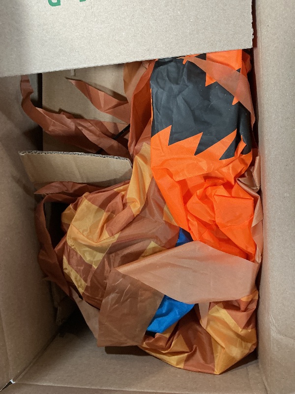 Photo 1 of 12.5FT Giant Pumpkin Head Halloween Inflatable with Built-in LED Lights and Sound Blow Up Halloween Yard Decorations Lawn Party Indoor Outdoor