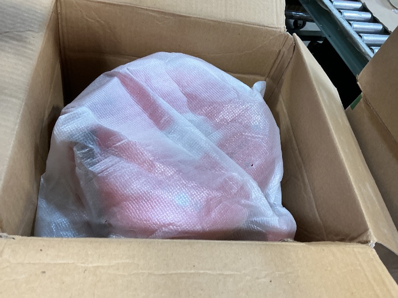 Photo 1 of **FOR PARTS ONLY/ TOP OF FRYER DAMAGED (BROKEN)*** BELLA 2.9QT Manual Air Fryer, No Pre-Heat Needed, No-Oil Frying, Fast Healthy Evenly Cooked Meal Every Time, Removeable Dishwasher Safe Non Stick Pan and Crisping Tray for Easy Clean Up, Matte Red