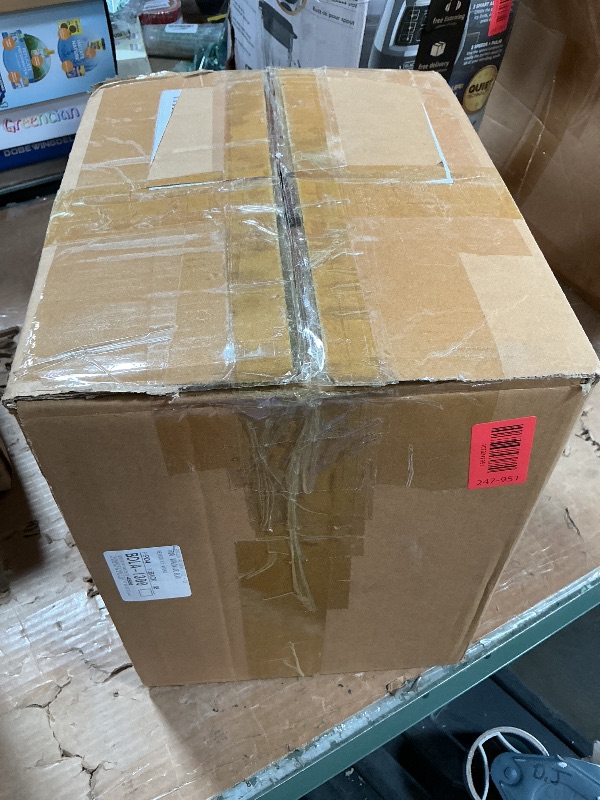 Photo 1 of ***USED***Hanging Heated Chicken Waterer, 3 Gallon Plastic Chicken Water Heater Heated Poultry Drinker, Detachable Legs, Winter and Summer Dual-use, Poultry Water Heater for Chicken Goose Duck - Dark Blue