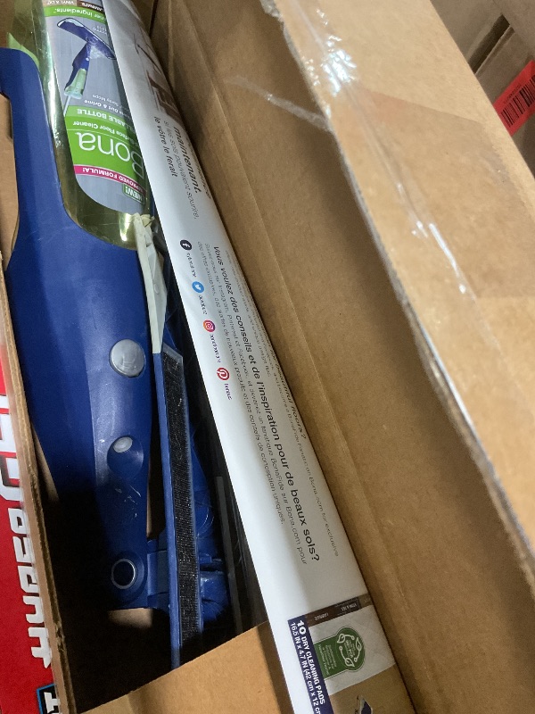 Photo 1 of **PARTS ONLY**MISSING PIECES** Bona Premium Motion Multi-Surface Floor Spray Mop - Includes Multi-Surface Floor Cleaning Solution and Machine Washable Microfiber Cleaning Pad - for Stone, Tile, Laminate, and Vinyl Floors