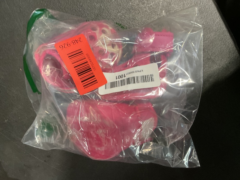 Photo 1 of **PARTIAL SET 3 SHOES*** Dog Shoes: Non-Slip Waterproof Sandals for Hot Pavement, Breathable Perforated Boots, Large/Medium/Small Sizes, Ideal Paw Protector, Outdoor Clog Booties (Rose Marble, Size 7)