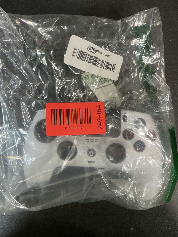 Photo 1 of Wireless Controller Compatible with PS-5/Pro/PC/MAC/iOS/Android10/Steam Deck, Gamepad with 7 Colors RGB Lighting/Dual Vibration/Turbo/Programmable/Headset Jack/6 Axis Gyro Sensor/1500 mAh Battery