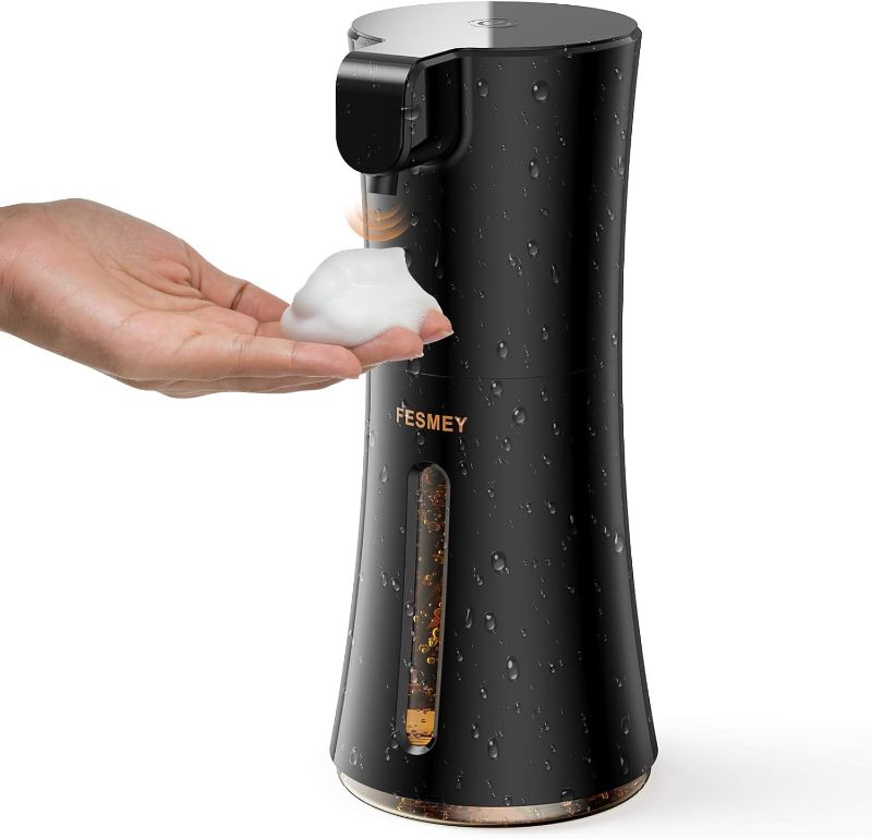 Photo 1 of **FOR PARTS ONLY** SYLFU Automatic Foaming Soap Dispenser, Touchless Hand Soap Dispenser Rechargeable, Dish Foaming Liquid Dispenser Electric for Bathroom Countertop, Kitchen and Commercial 12.85 oz/380mL