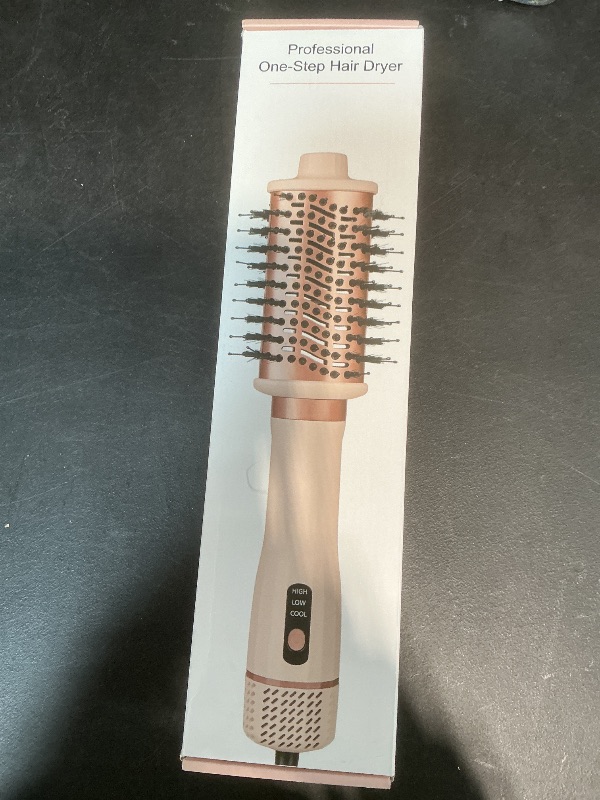 Photo 1 of **DIRTY (HAIR)** Hight Speed One-Step Volumizer Hair Dryer, 4-in-1 Hair Dryer Brush Blow Dryer & Styler Volumizer – Hot Air Straightener Brush for Frizz Control, Salon Blowout, Fast Drying with Ionic Technology