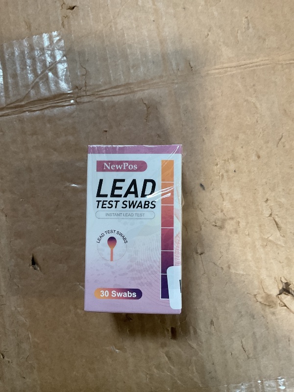 Photo 1 of **ONLY 20 SWABS** 
NewPos Lead Test Kit: 30 Swabs Upgraded Accurately Formulated Lead Paint Test Kit Detector Testing for Dishes Paint Cups Ceramics & All Surfaces Results in 30 Seconds