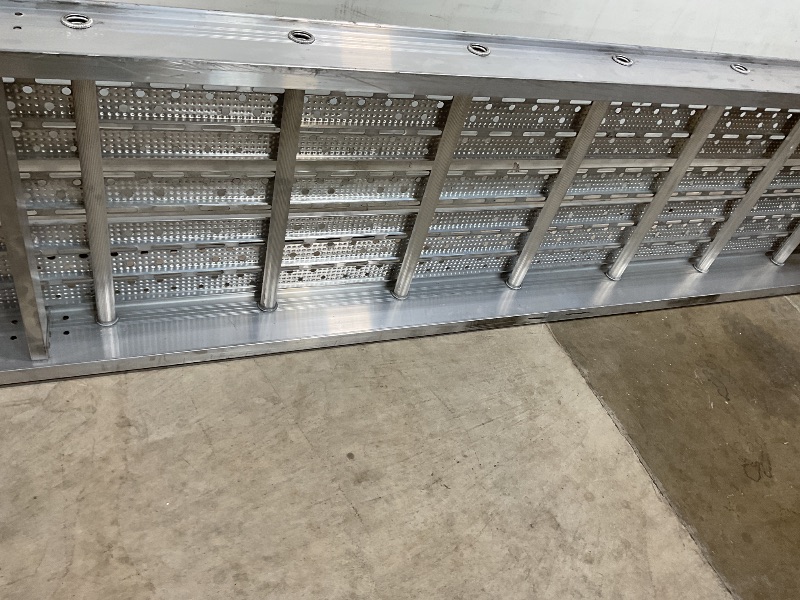 Photo 1 of ** DIRT. SCRAPES. BENDING.**Louisville Ladder 24-Foot Aluminum Scaffold Plank, 500-Pound Capacity, P22424