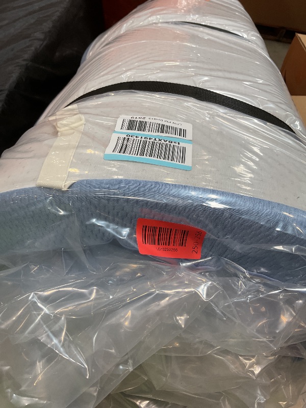 Photo 1 of **DIRT**Extra Firm Mattress Topper Full: 3 Inch High Density Bed Topper, Extra Support Mattress Pad for Back Pain Relief, Breathable Washable Cover with Anti-Slip Straps, CertiPUR-US Oeko-Tex Certified 75x54