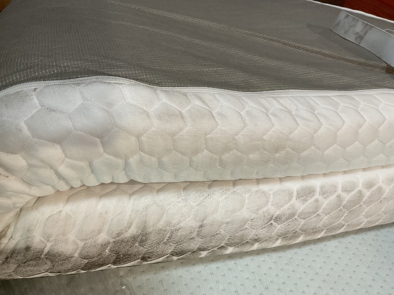 Photo 1 of ** DIRT/SCRAPES FROM TRANSPORT**Helix Dual Comfort Mattress Topper with GlacioTex™ - King