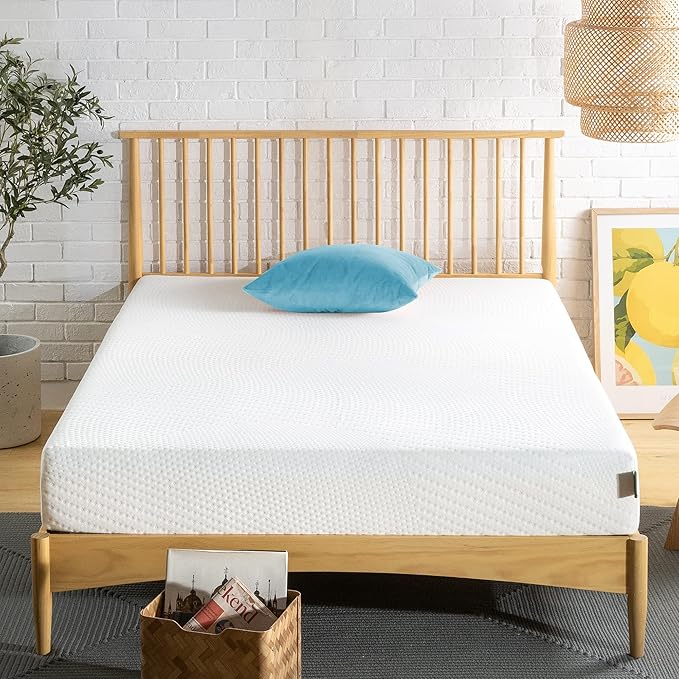 Photo 1 of ** DIRT/SCRAPES FROM TRANSPORT**Zinus 8 Inch Green Tea Essential Memory Foam Mattress, Full,