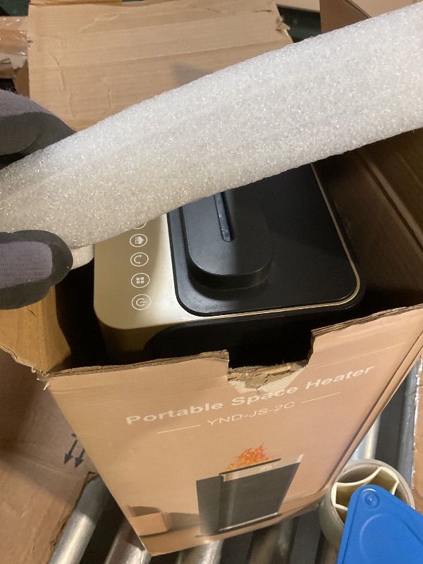 Photo 1 of **FOR PARTS ONLY/ NON-FUNCTIONAL*** Space Heaters for Indoor Use, Staholz Portable Space Heater with Humidifier/Ambient Light, Family-Safe Electric Heaters with Thermostat,12H Timer,70° Oscillation,Ultra-Quiet for Home Office(GD)