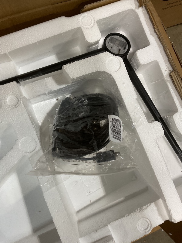 Photo 1 of ** MAJOR DAMAGE TO EDGE OF SCREEN ON ONE SIDE/NONFUNCTIONAL**Samsung 49" Odyssey G93SC Series Curved Gaming Monitor, QD-OLED, 240Hz, 0.03ms, DQHD, G-Sync Compatible, FreeSync Premium Pro, Adjustable Stand