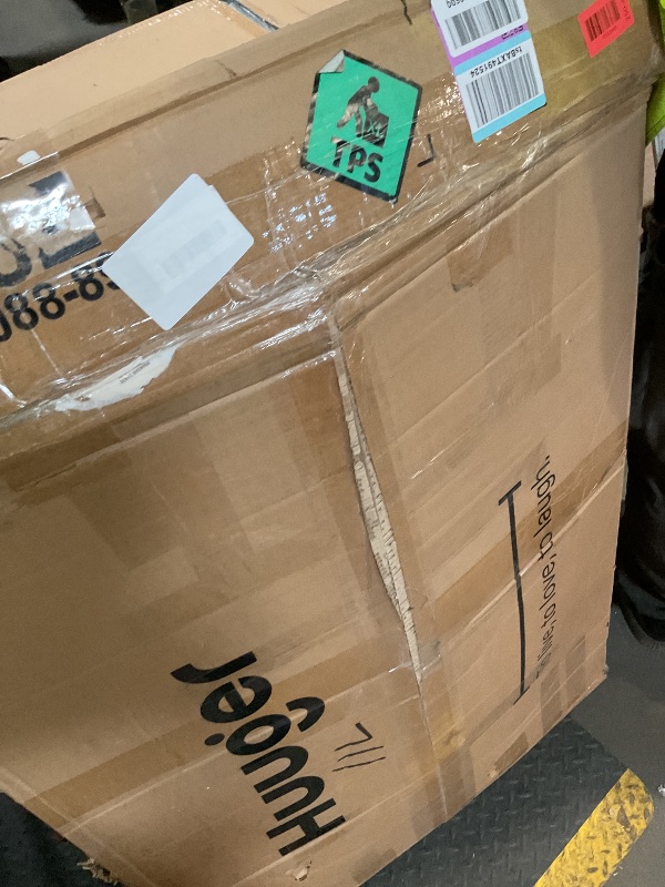Photo 1 of ***MISSING ASSEMBLY PIECES*** Huuger 71 x 30 Large Electric Standing Desk, Height Adjustable Computer Desk, 29.5" Deep Desktop, Stand up Gaming Office Table with 2 Hooks, 3 Preset Heights, for Home Office, Rustic Brown