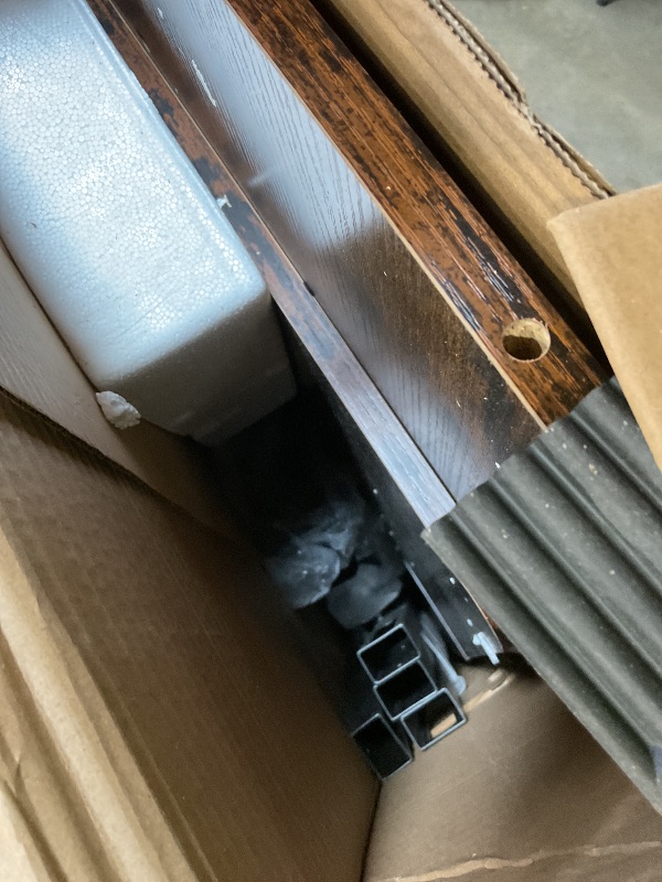 Photo 1 of ***MISSING ASSEMBLY PIECES*** Huuger 71 x 30 Large Electric Standing Desk, Height Adjustable Computer Desk, 29.5" Deep Desktop, Stand up Gaming Office Table with 2 Hooks, 3 Preset Heights, for Home Office, Rustic Brown
