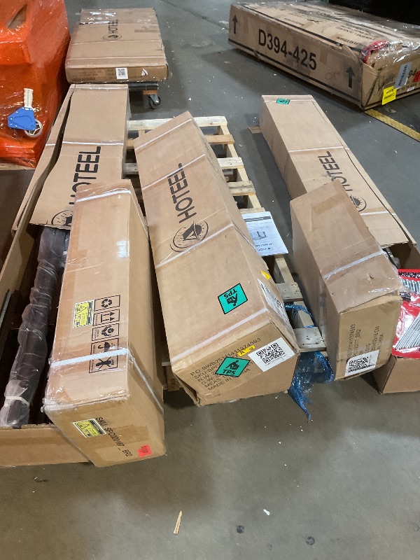 Photo 1 of ****MISSING BEAM PIECES/ 4 BOXES/ DIRTY/ MISSING CURTAINS**** Hoteel 10 x 12 hardtop, gazebo, heavy duty galvanized, steel double metal roof aluminum frame brown