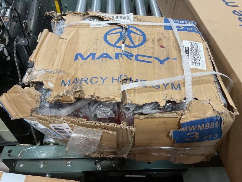 View 2 of *** BOX 3 ONLY***Marcy 150-lb Multifunctional Home Gym Station for Total Body Training MWM-989