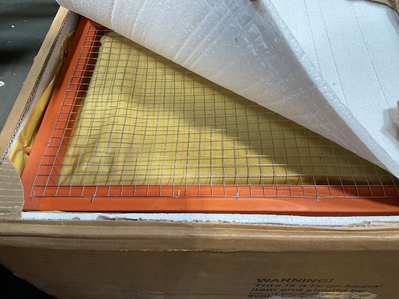 Photo 1 of *** BOX B ONLY***WHEGETED XLarge Chicken Coop with Nexting Box and Run Premium Poultry Cage with Waterproof Roof and Tray Spacious Wooden Chicken House Size for Backyard Small Animals 3-4 Chickens and Duck Orange 83"