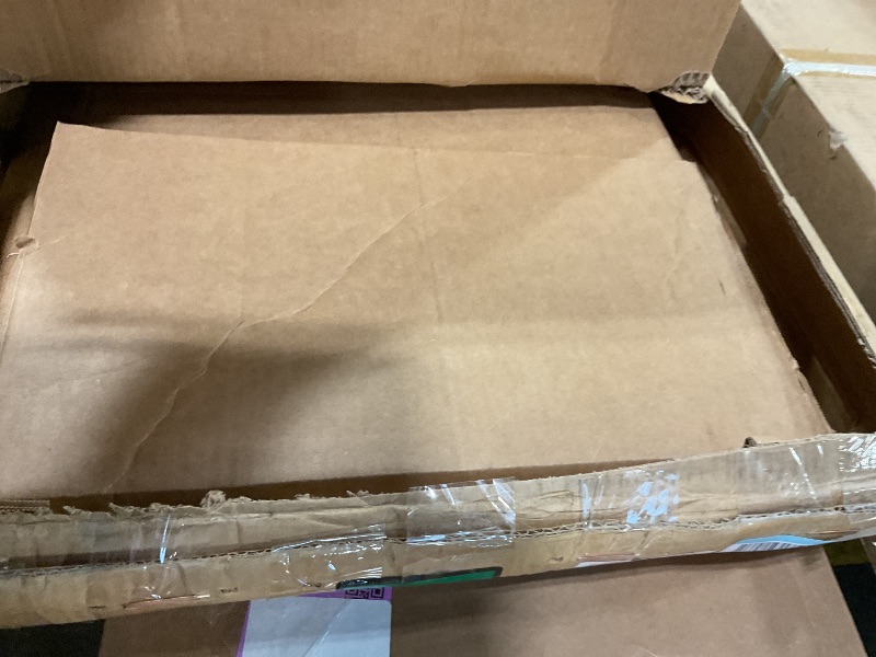 Photo 1 of **FOR PARTS ONLY/ DAMAGED & POSSIBLY MISSING OTHER ASSEMBLY PIECES (1 BOX EMPTY)*** Carlisle FoodService Products Buffet Bar Adjustable Sneeze Guard for Catering, Buffets, Restaurants, Plastic, 73.25 Inches, Black