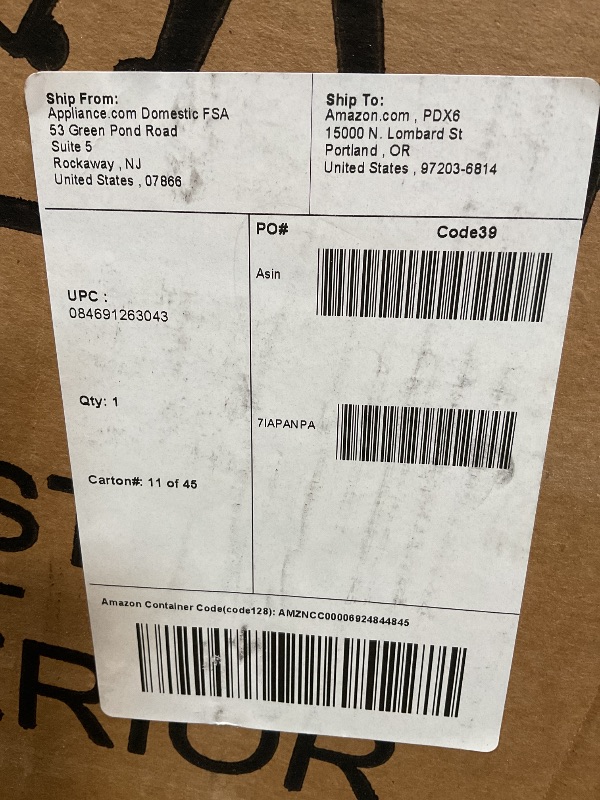 Photo 1 of ****NON FUNCTIONAL****
GE JT3800SHSS 30? Built?In Combination Wall Oven with Microwave – 6.7?cu?ft Total Capacity, Sensor Cooking, Self?Clean with Steam, Sabbath Mode, Stainless Steel