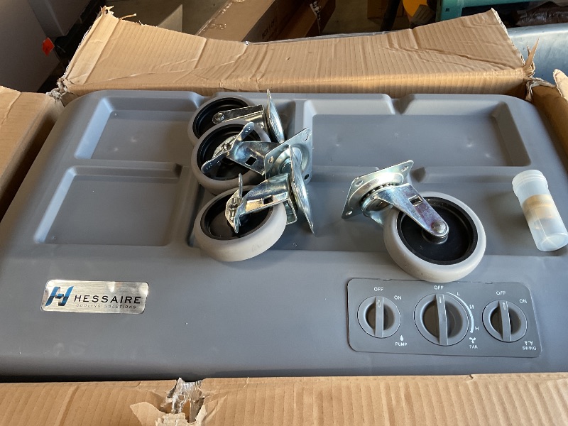 Photo 1 of *** USED/UNKNOWN MISSING HARDWARE***Hessaire MC61M 5,300 CFM 3-Speed Portable Evaporative Cooler