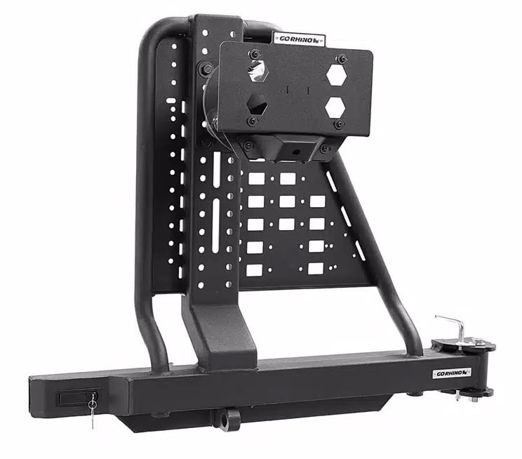 Photo 1 of *** USED/MINOR DAMAGE/UNKNOWN MISSING PARTS OR HARDWARE***RealTruck Swing-A-Way Tire Carrier HC200T