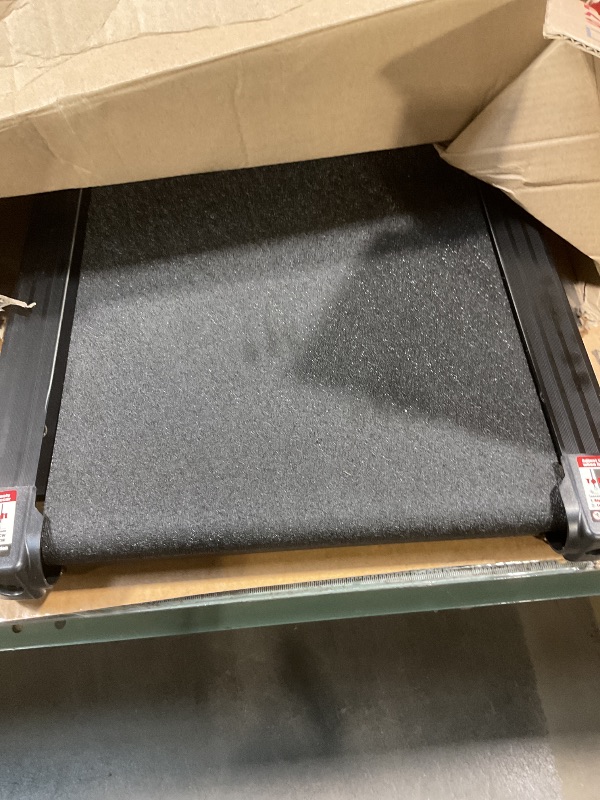 Photo 1 of *** FOR PARTS ONLY /BROKEN /DISPLAYS ERROR 1 OR 11 CODE **** AIDOLY Walking Pad Under Desk Treadmill, Portable Compact Electric Walking Treadmill with Remote Control & LED Display for Home Office, Quiet Fitness Machine, Inky Black