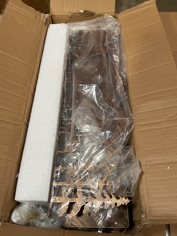 Photo 1 of *** FOR PARTS ONLY/ LIGHJT SOCKETS DAMAGED** TOCHIC Rustic Bathroom Light Fixtures, 4 Lights Farmhouse Bathroom Vanity Light Over Mirror Dimmable, Western Bear Sconces Wall Lighting for Mirror Cabinets, Powder Room, Living Room, Bronze, 26”L