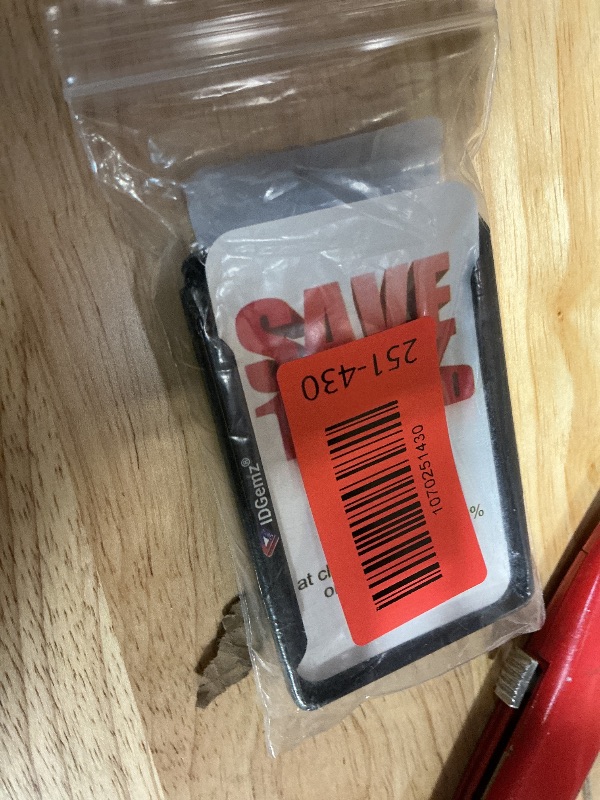 Photo 1 of **FOR PARTS ONLY/MISSING PIECES*** IDGemz Badge Holder for RSA SecurID Tokens - Stealth Black - Holds up to 4 Badges (Holds 2 Tokens)