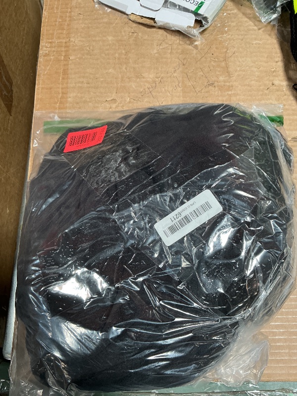 Photo 1 of ***USED***NICEEC Plush Chair Covers for Dining Chairs Covers Set of 2 Removable Black Thick Dining Room Chair Covers with Skirt Warm Parson Chair Slipcovers Washable Chair Protector for Kitchen Wedding
