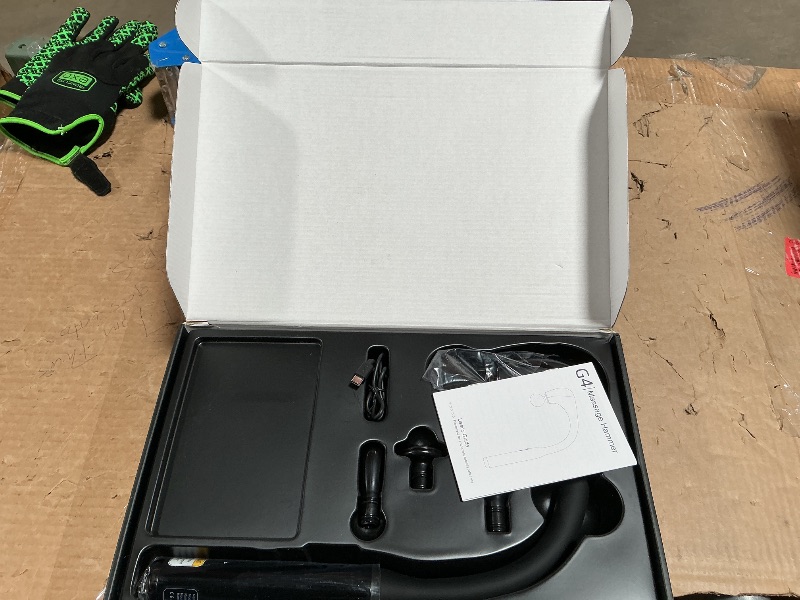 Photo 1 of **FOR PARTS ONLY/ WONT POWER ON *** Fronnor Massage Gun Deep Tissue with Extended Handle Revolutionary U-Shaped Back Massager Body Massager for Neck,Shoulder,Leg