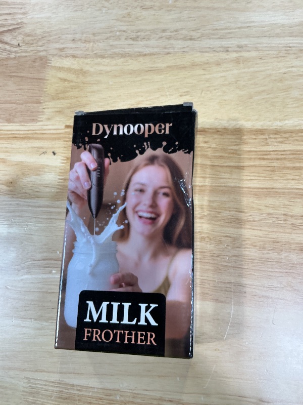 Photo 1 of **MISSING POWER CORD & ACCESSORY ATTACHMENTS*** Dynooper Electric Milk Frother Handheld: Rechargeable 3 in 1 - LED Digital Display with 3 Speeds Portable Stainless Steel Drink Foam Mixer for Milk Coffee, Lattes, Valentine's Day gifts - Onyx Black